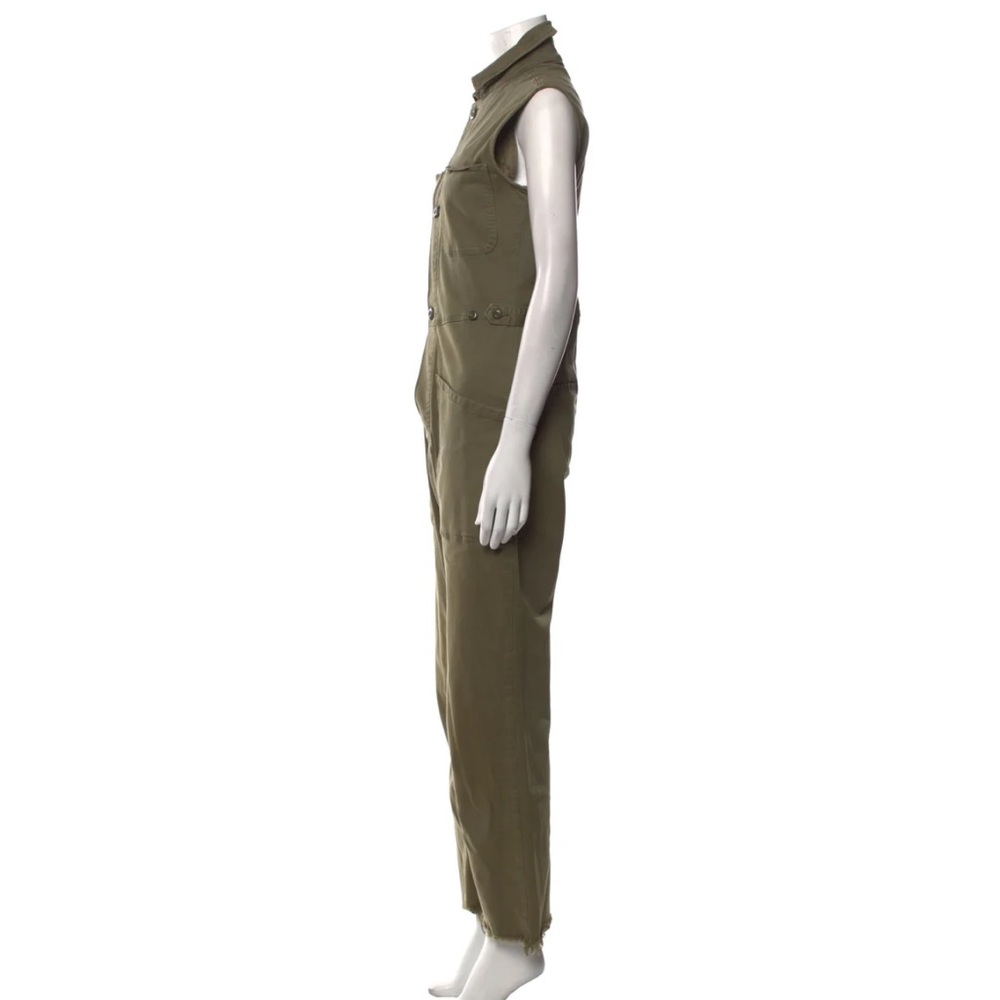 Frame Denim Army Green Jumpsuit size M